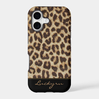 Custom iPhone 5 Leopard Print Case