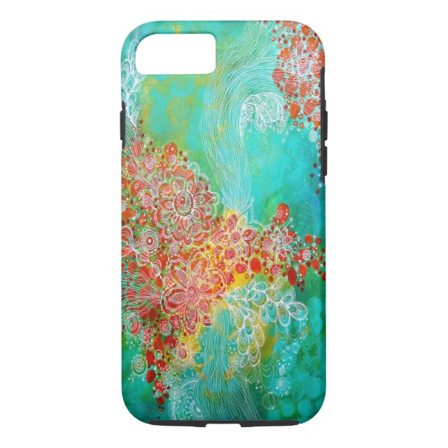 Custom iPhone 7 case TOUGH case - WHisper (Back)