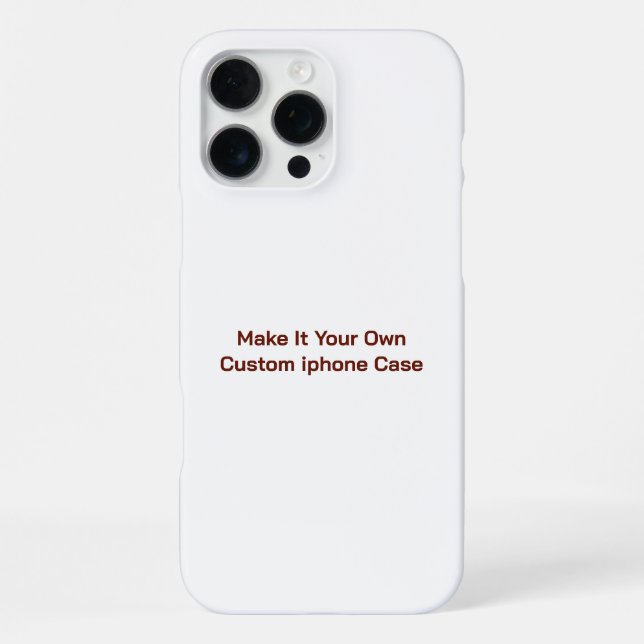 Custom  iPhone case (Back)