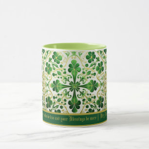 Custom Irish Blessing   May Your Troubles be Less  Mug