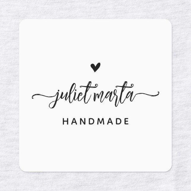 Custom Iron on Label for crafter (Design 1)