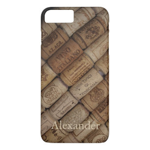 Custom Italian Wine Corks Case-Mate iPhone Case