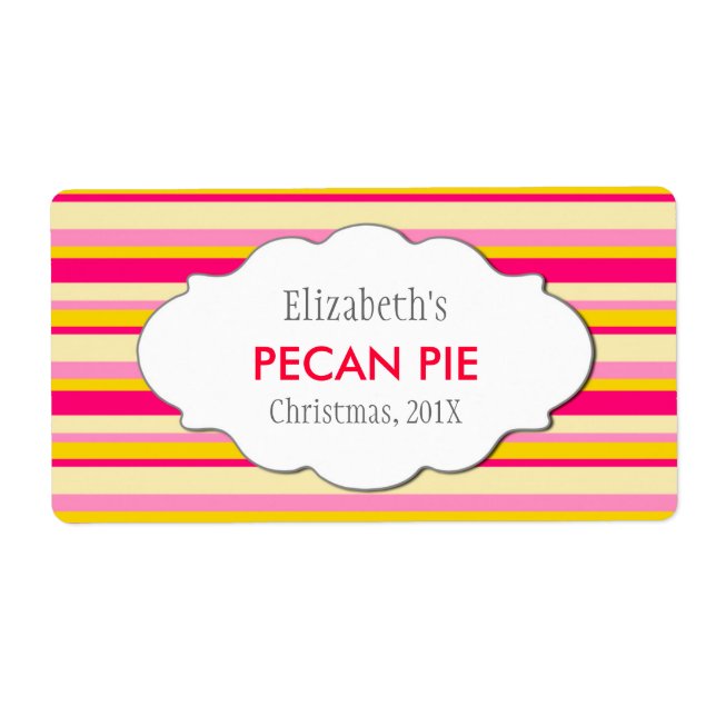 Custom Jam, Sauce, Canning or  Product Labels (Front)