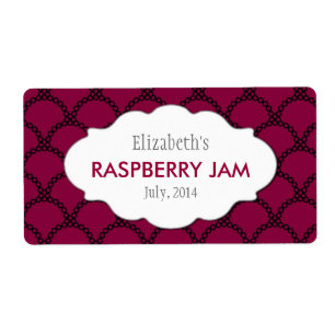 Custom Jam, Sauce, Canning or Product Labels