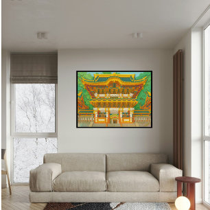 Custom Japan Temple Landscape Travel Aesthetic Photo Print