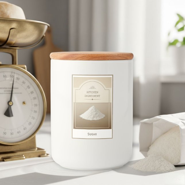 Custom Jar Label Set Smart Organization for Spices (Creator Uploaded)