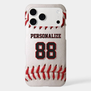 Custom Jersey Number & Name Baseball Player Design