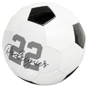 Custom Jersey/Player Name Soccer Ball