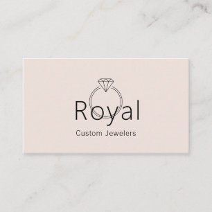 Custom Jewelers, Jewellery repair, Shop, Diamond Business Card