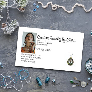Custom Jewellery Business Card