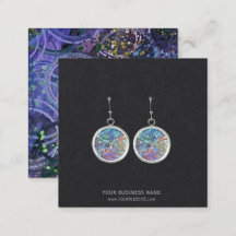 Custom Jewellery Earring Display Cards