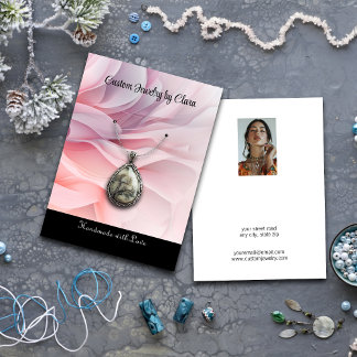 Custom Jewellery Profile Card