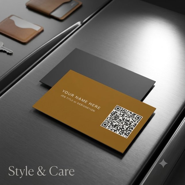 Custom Job Title Magnet Card with QR Code (Custom Job Title Magnet Card with QR Code)