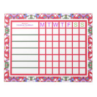 Custom Jolly Christmas ADHD Girls Womens Planner