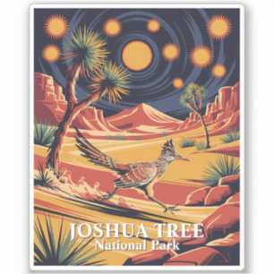 Custom Joshua Tree Funny Roadrunner Vintage Bird