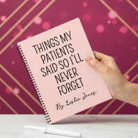 Custom Journal for Nurse Gift, Funny Medical Gift