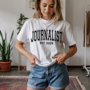 Custom Journalist Shirt for Writers & Journalism