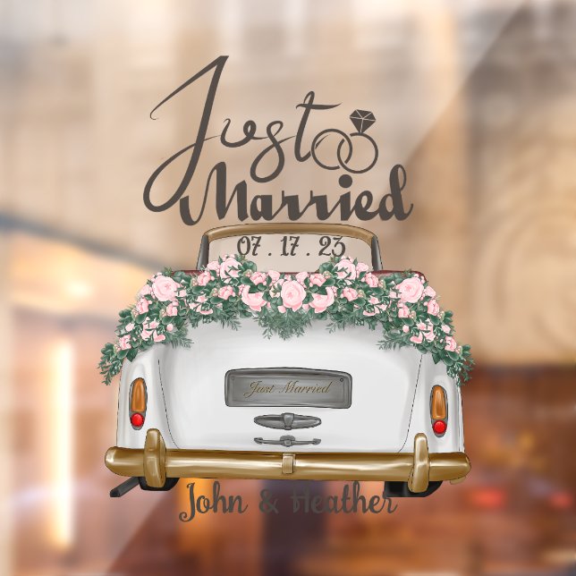 Custom Just Married Wedding (Sheet 2)