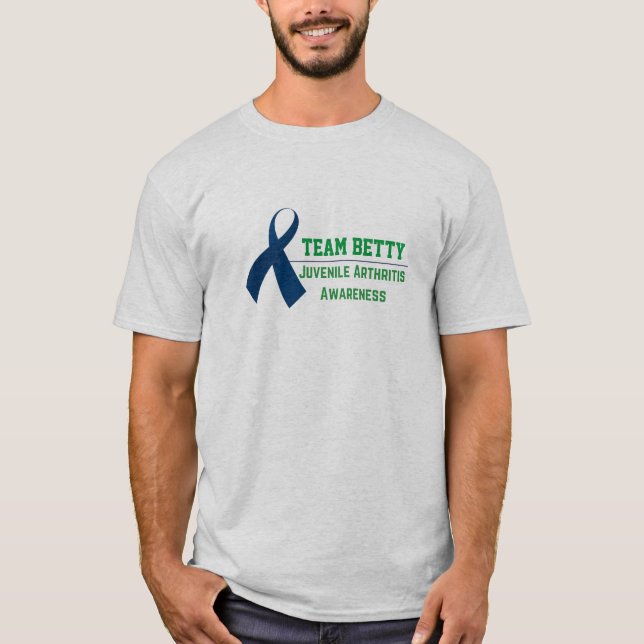 Custom Juvenile Arthritis Awareness T-Shirt (Front)