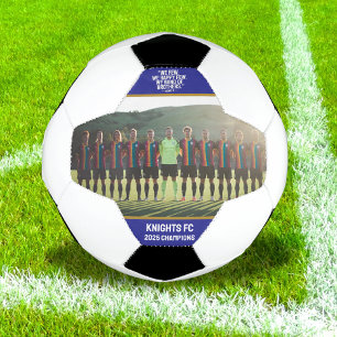 Custom Keepsake Modern Team Inspirational Quote Soccer Ball