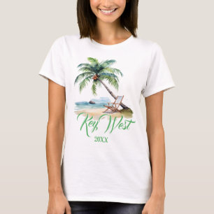 Custom Key West Beach  T-Shirt