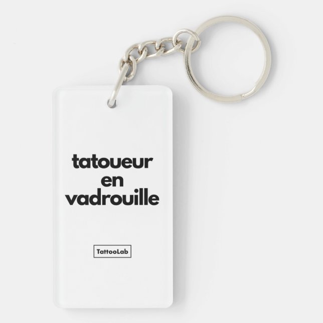 custom keychain (Back)