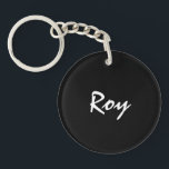 Custom Keychain - Personalised Name<br><div class="desc">Make your own Custom Keychain. Easily add your own text and/or colours.</div>
