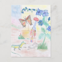 Custom Kids Artwork, Nutcracker toy, butterfly,