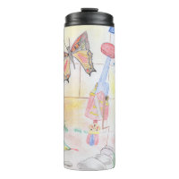 Custom Kids Artwork, Nutcracker toy, butterfly, 