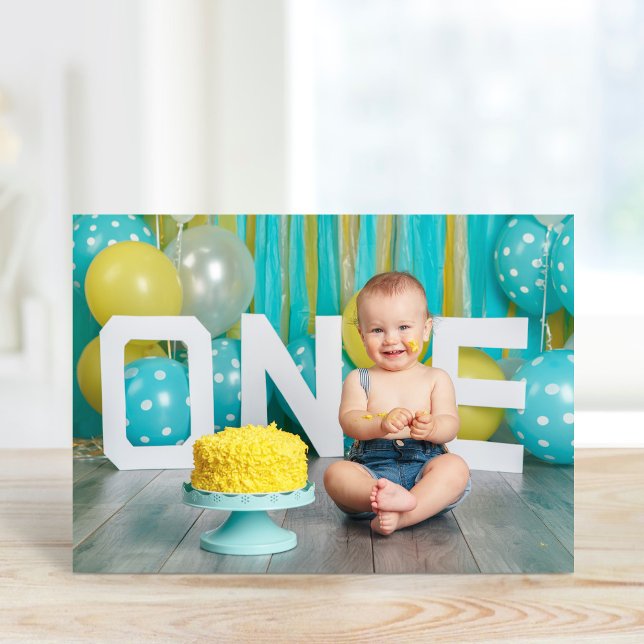 Custom Kids Birthday Photo Thank You Card (Creator Uploaded)