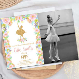 Custom Kids Dance Party Invite