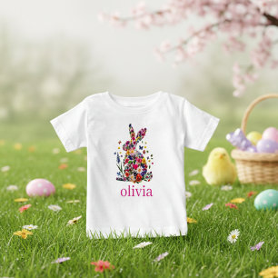 Custom Kids Easter Bunny T-Shirt – Personalized
