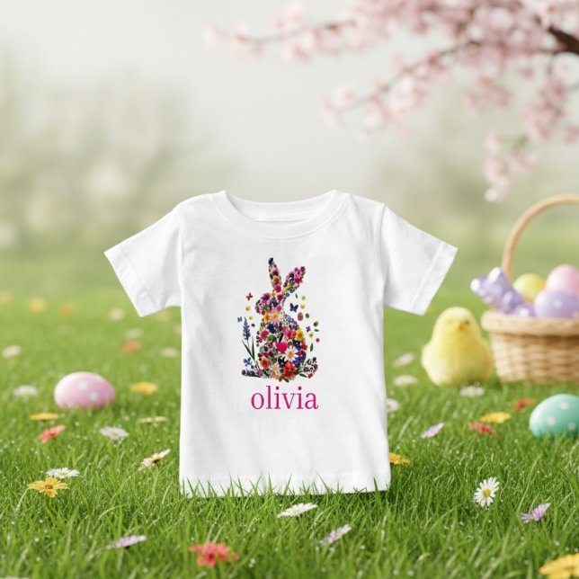 Custom Kids Easter Bunny T-Shirt – Personalized (Creator Uploaded)