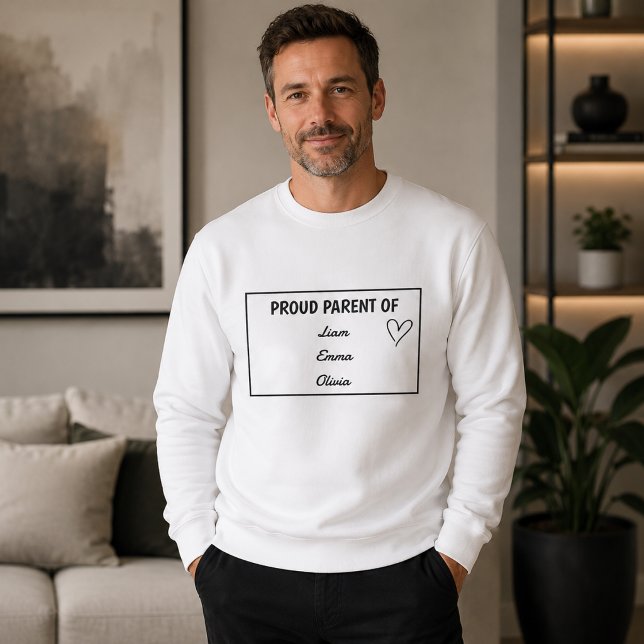 Custom Kids Name Sweatshirt – Proud Parent Gift (Creator Uploaded)
