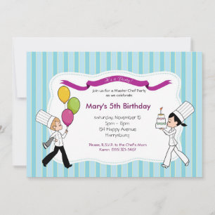 Custom Kids Party Invitation with Unique Artwork