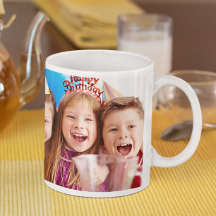 Custom Kids Photo Keepsake Memories Coffee Mug