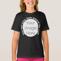 Custom Kids Photo T-Shirt – Add Image & Text