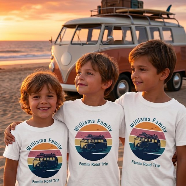 Custom Kids Road Trip T-Shirt (Creator Uploaded)