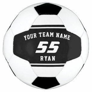 Custom Kids Soccer Ball with Team, Name, Number