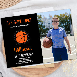 Custom Kids Sports Party Invite