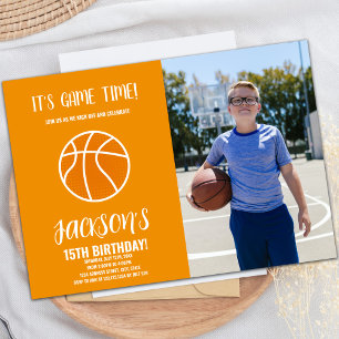 Custom Kids Sports Party Invite