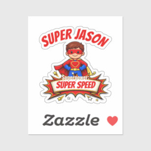 Custom Kids Superhero Name & Superpower