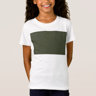 Custom Kids' Tee – Moss Green Spark Block