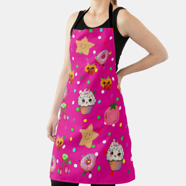 Custom Kitchen All-Over Print Apron (Insitu)