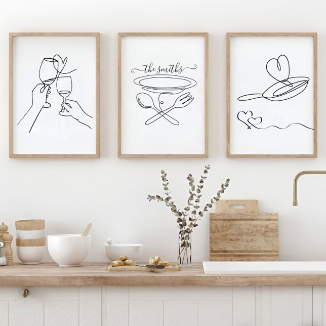 Custom Kitchen Wall Art, Housewarming Love Signs (Creator Uploaded)