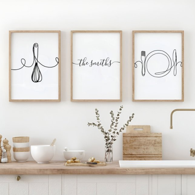 Custom Kitchen Wall Art, Housewarming, Newlyweds (Creator Uploaded)