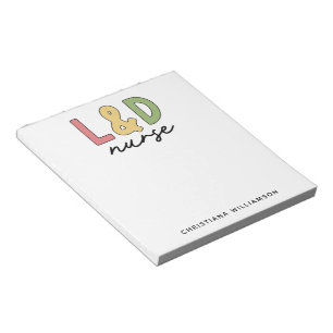 Custom L and D Nurse   Labour and Delivery Nurse Notepad