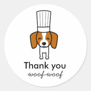 Custom Labels for Pet Dog Baked Treats Bakery