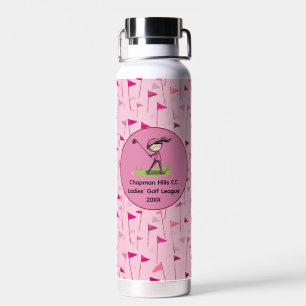 Custom Ladies Golf League Water Bottle