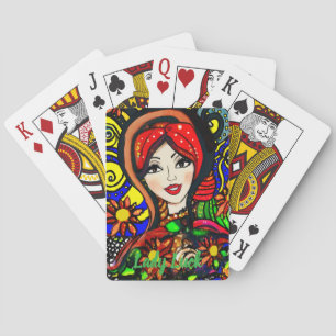 Custom Lady Luck 3 Couple's Game Night  Playing Cards